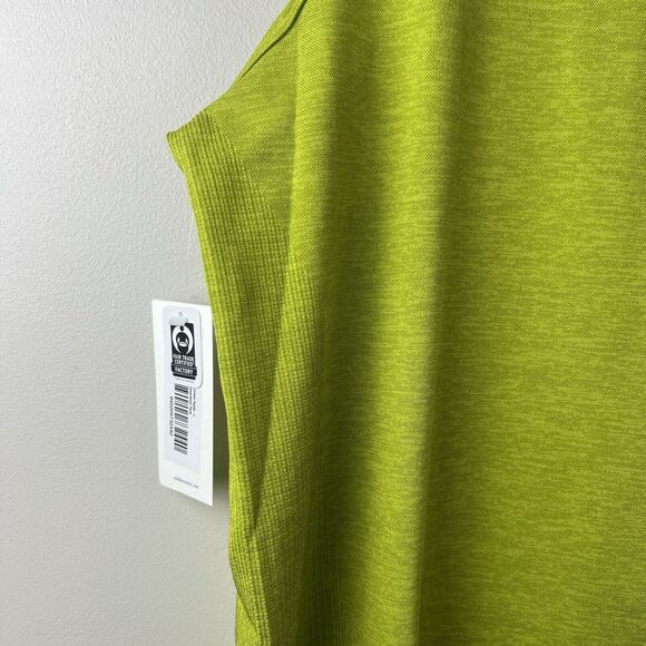 NWT Outdoor Voices Men's Seamless Pique Tank Top Green Apple Size Large - Picture 3 of 7